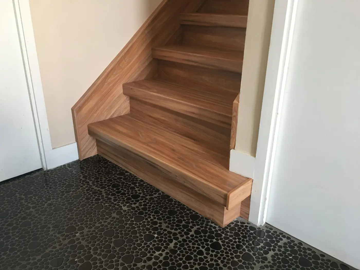 Escalier et palier assortis
